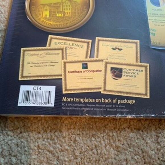 Southworth Certificates Parchment Paper With CD Business Certificates Awards NEW - Picture 2 of 3